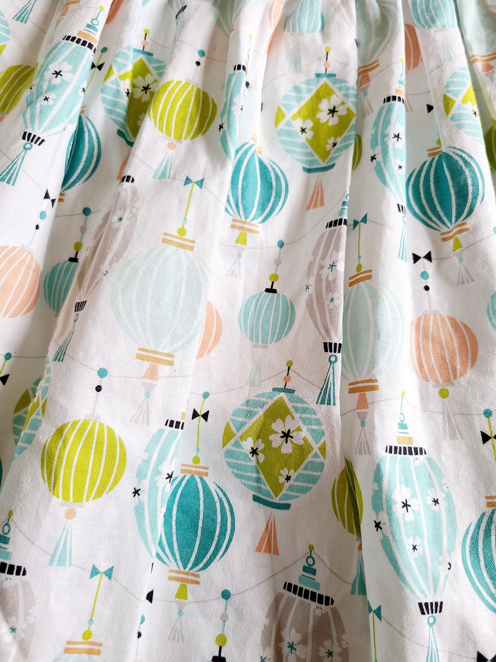 50s inspired circle skirt - Picture 4 of 5